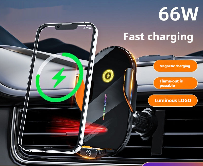 66W Car Wireless Charger Mobile Phone Bracket