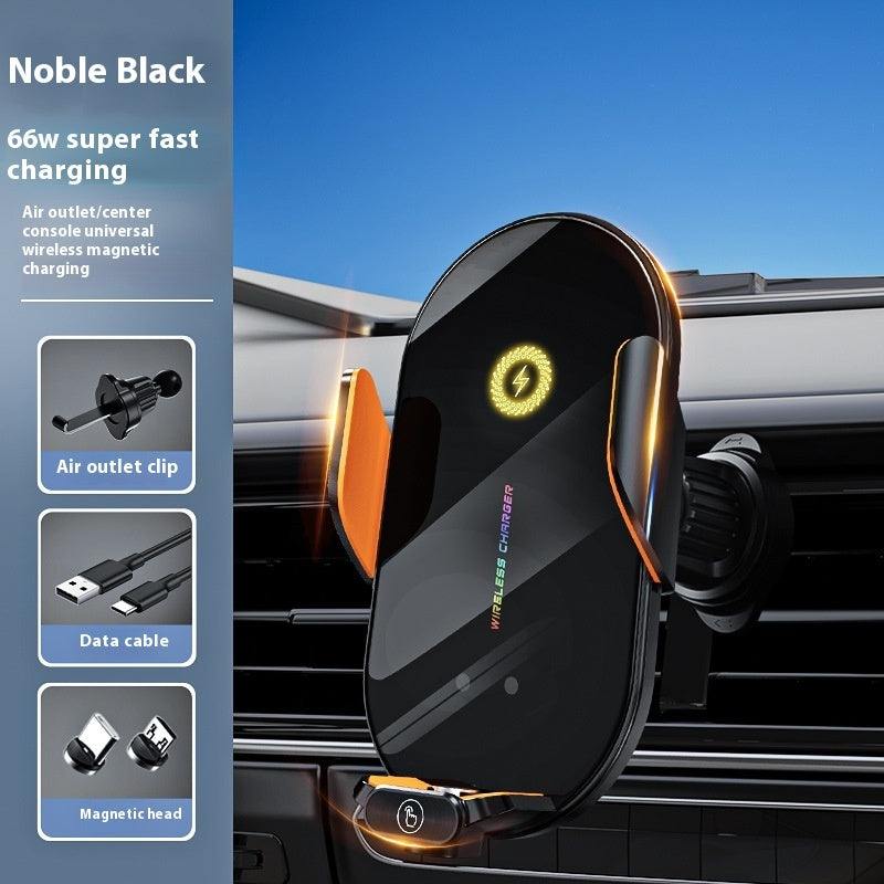 66W Car Wireless Charger Mobile Phone Bracket